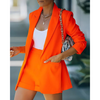 2-delat damset med blazer och shorts – elegant outfit för sommarens evenemang