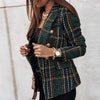 Kvinnors blazer i elegant tweed – sofistikerad smart casual stil