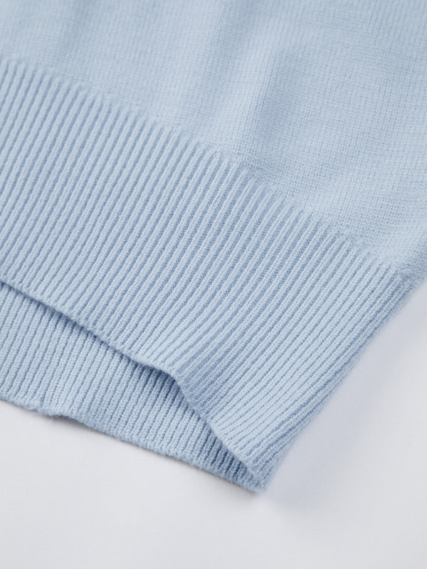 Stickad tröja - mysig oversized stickad topp för damer