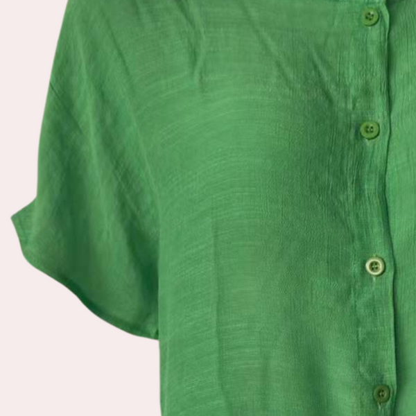 Linnen sommaröverdel - passande strandplagg för damer