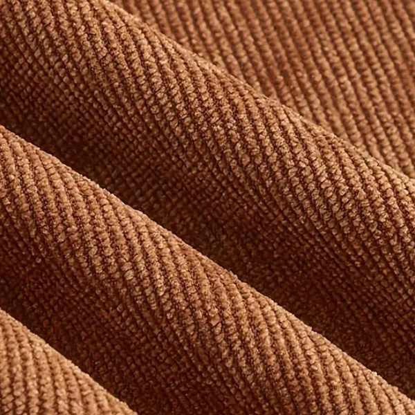 Kvinnors vidbyxade byxor hög midja brun avslappnad stil - höstbyxor för vardagsbruk