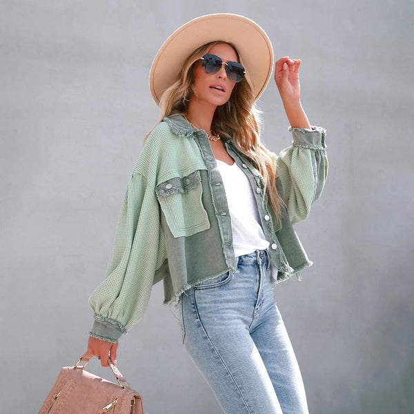 Damens oversized jacka - mångsidig och trendig ytterplagg