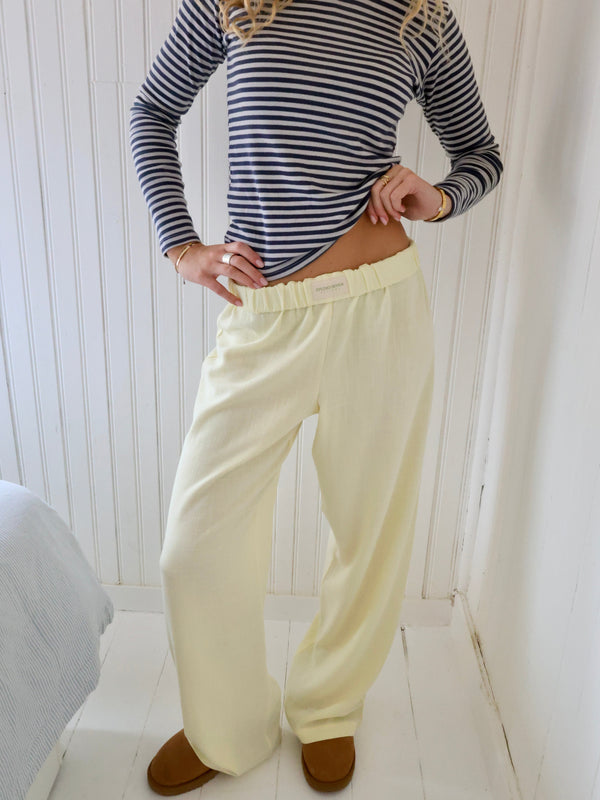 2-delad loungewear-set - dam crop top och byxor
