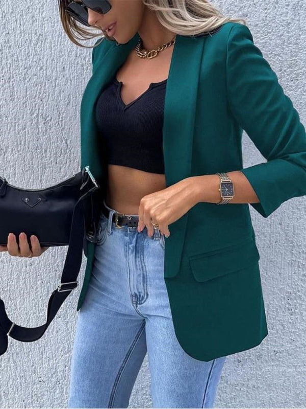 Kvinnors skräddarsydda blazer – stiligt kontorsjacka för professionell stil