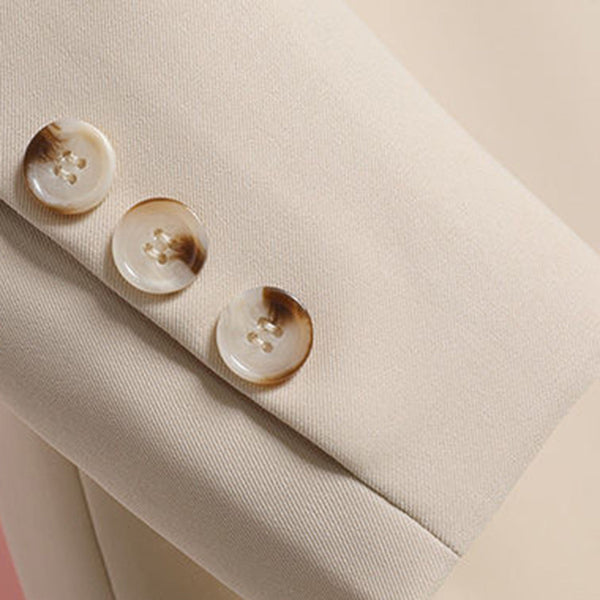 Kvinnors bälteblazer - stilren skräddarsydd jacka för kvinnor