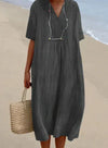 Linnedress - enkel och stilren sommaroutfit för damer