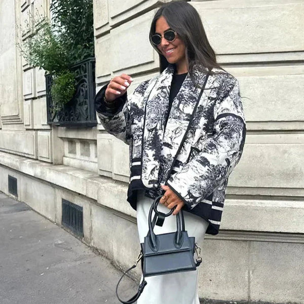 Trendig oversize-jacka - stilig ytterplagg för mångsidig elegans