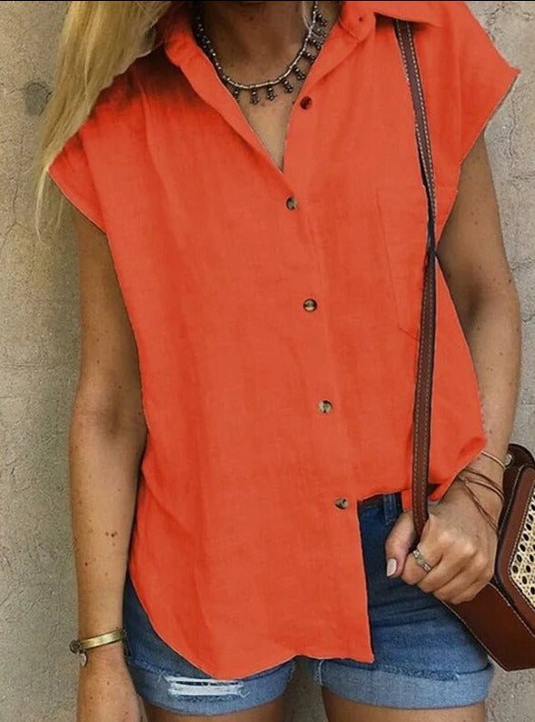 Lösa blusar för kvinnor – lätt sommartopp för avslappnade tillfällen