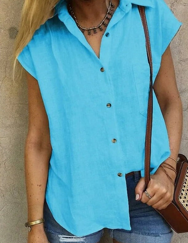 Lösa blusar för kvinnor – lätt sommartopp för avslappnade tillfällen