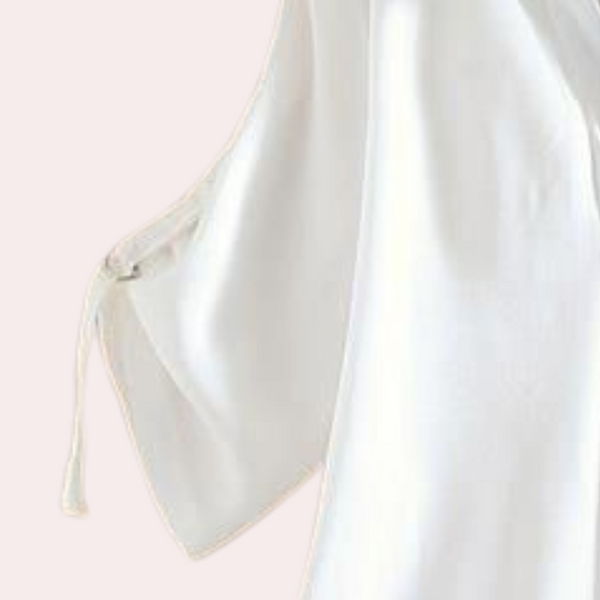 Feminin blus - elegant v-ringad topp för damer