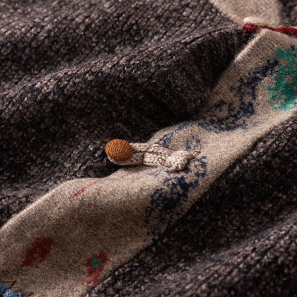 Stickad ärmlös väst - elegant cardigan för damer