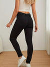 Svarta skinny jeans - högmidjade denimbyxor för kvinnor
