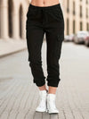Damerna sweatpants med avslappnad passform och funktionella fickor - vardaglig stil