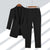 2-delad dam blazer & byxset - stilfull och elegant arbetsoutfit