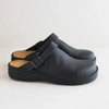 Kvinnor clog-stil skor - robusta slip-on-skor i hållbart läder för vardagsbruk