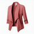 Damer blazer - elegant långärmad jacka med öppen design för kontor och avslappnad stil