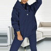 Kvinnors lounging-set - mysig hoodie och leggings i mjukt tyg för avslappnad hemmabruk