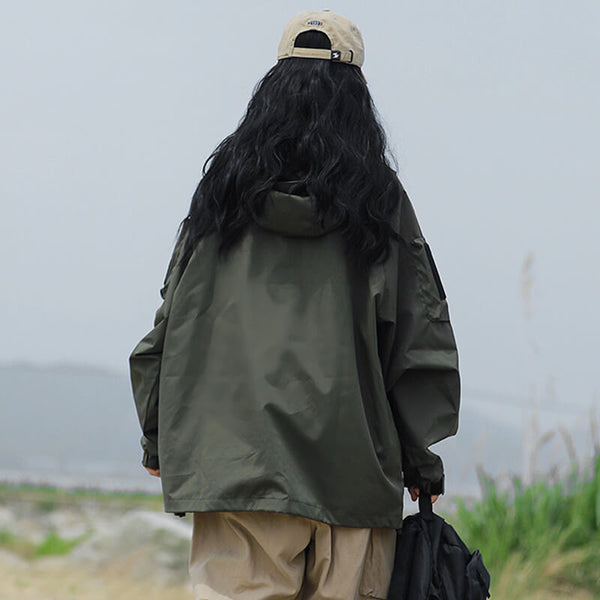 Vattentät oversized jacka - trendig ytterklädsel för alla tillfällen