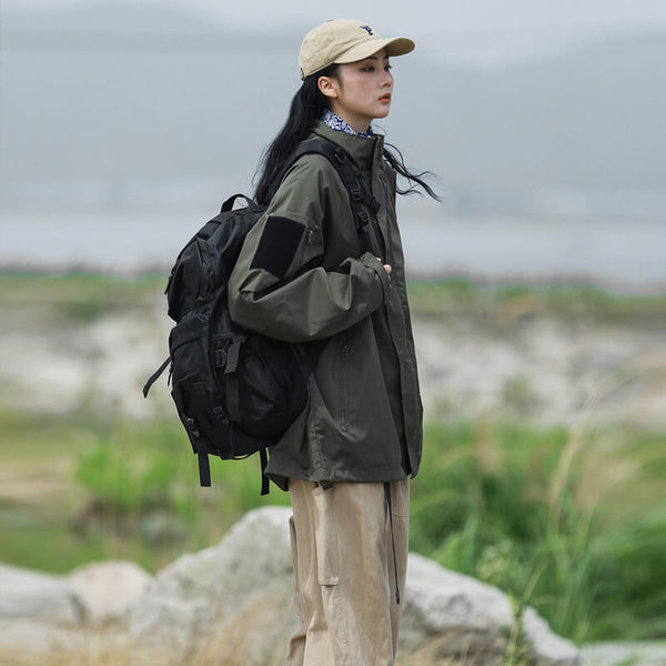 Vattentät oversized jacka - trendig ytterklädsel för alla tillfällen