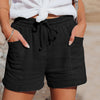 Avslappnade shorts - kvinnliga mysiga vardagsshorts