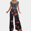 Off-shoulder jumpsuit - elegant damöverdel i två delar