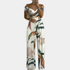 Off-shoulder jumpsuit - elegant damöverdel i två delar