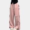 Kvinnors vida sweatpants för vardagsbruk - stiliga loungebyxor med trendiga sidodetaljer