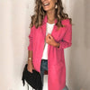 Kvinnlig casual blazer - elegant vardagsbasis för kontor och avslappnat bruk
