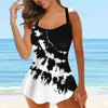 2-delad tankini-set - elegant badmode för damer