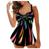2-delad tankini-set - elegant badmode för damer