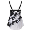 2-delad tankini-set - elegant badmode för damer