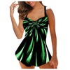 2-delad tankini-set - elegant badmode för damer