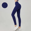 Kvinnors stretchiga leggings - hög midja för yoga, gym och avslappnad stil