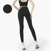Kvinnors stretchiga leggings - hög midja för yoga, gym och avslappnad stil