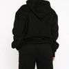 Kvinnors joggingset - mysig hoodie och byxor för avkopplande dagar