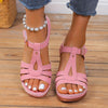 Dam wedge sandals - stiliga plattformsskor för sommaren