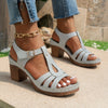 Dam wedge sandals - stiliga plattformsskor för sommaren