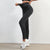 Högmidjade denimleggings - stretchiga jeans för avslappnat bruk