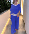 Elegant jumpsuit för kvinnor - stiligt loungeoutfit för kvällsevenemang, smickrande passform, andningsbart tyg