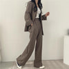 Skräddarsydd rosa blazer set - stiligt set med blazer och byxor