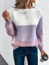 Stickad tröja - chic oversized knitwear för damer