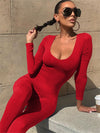 Dams body jumpsuit - elegant off-shoulder modell för mångsidig passform