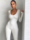 Dams body jumpsuit - elegant off-shoulder modell för mångsidig passform