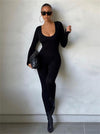 Dams body jumpsuit - elegant off-shoulder modell för mångsidig passform