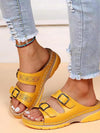 Damers mysiga ortopediska sandaler - stiliga slip-on skor för alla tillfällen