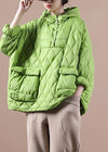 Damens oversized quilted vinterpufferjacka med huva - stiligt isolerat ytterplagg för vardagligt bruk
