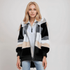 Damfleece hoodie – mjuk och avslappnad jacka i zip-up stil för vardagsbruk