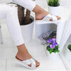 Kvinnors flip-flops - mysiga slip-on sandaler med minnesskum för avslappnad sommarstil - lättviktigt fotriktigt