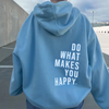 Dam hoodie i mjuk bomull – avslappnad och inspirerande design för vardagsbruk