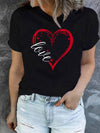 Dam t-shirt i mjukt och skönt material – klassisk rundhalsad tee för mångsidig stil